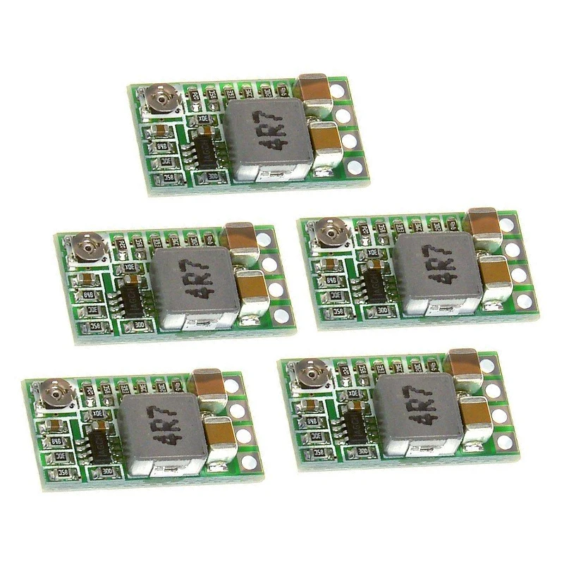 

5 PCS/LOT Mini DC-DC Step Down Power Supply Module 3A Buck Converter Adjustable 1.8V 2.5V 3.3V 5V 9V 12V for Arduino DIY Kit