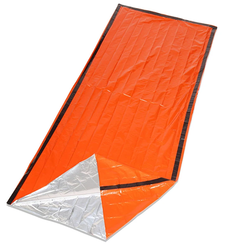 

1 предмет спальный мешок для экстренных ситуаций скорая помощь спальный мешок PE пленка палатки