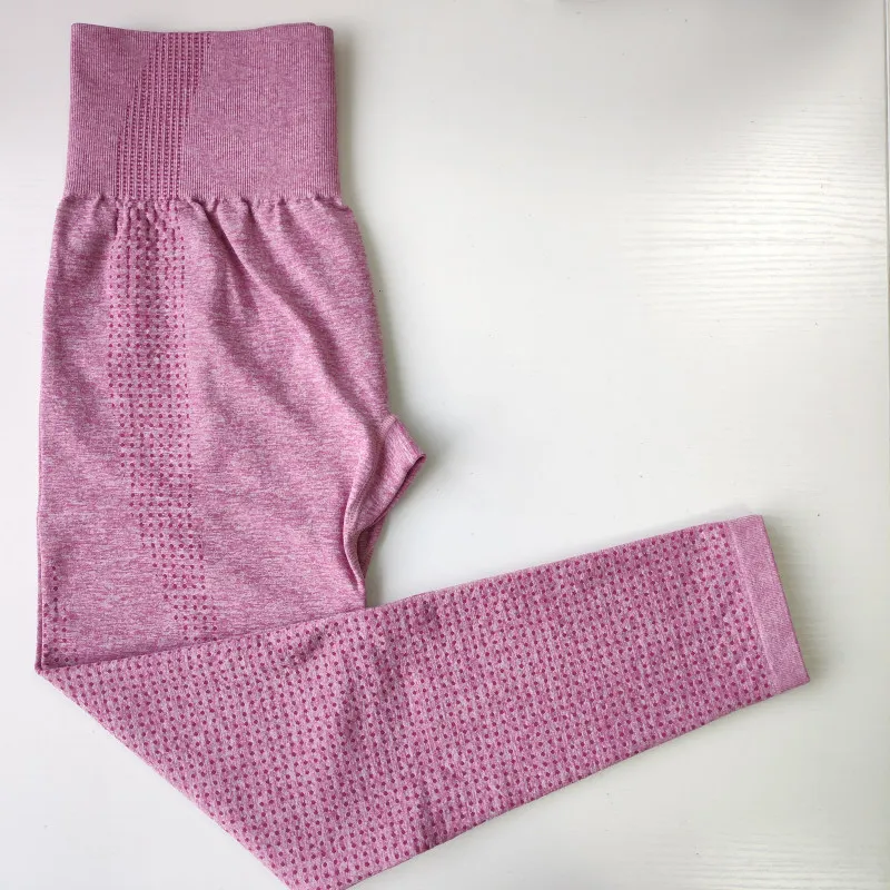 Dusky Pink Nepoagym обновленные женские бесшовные леггинсы с высокой талией, женские штаны для йоги, спортивные женские компрессионные штаны для фитнеса - Цвет: Dusky Pink