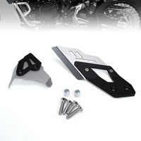 motorcycle heel guards set for bmw f800 gs f800gs adv adventure foot peg bracket rear frame plate protector f650gs f700gs