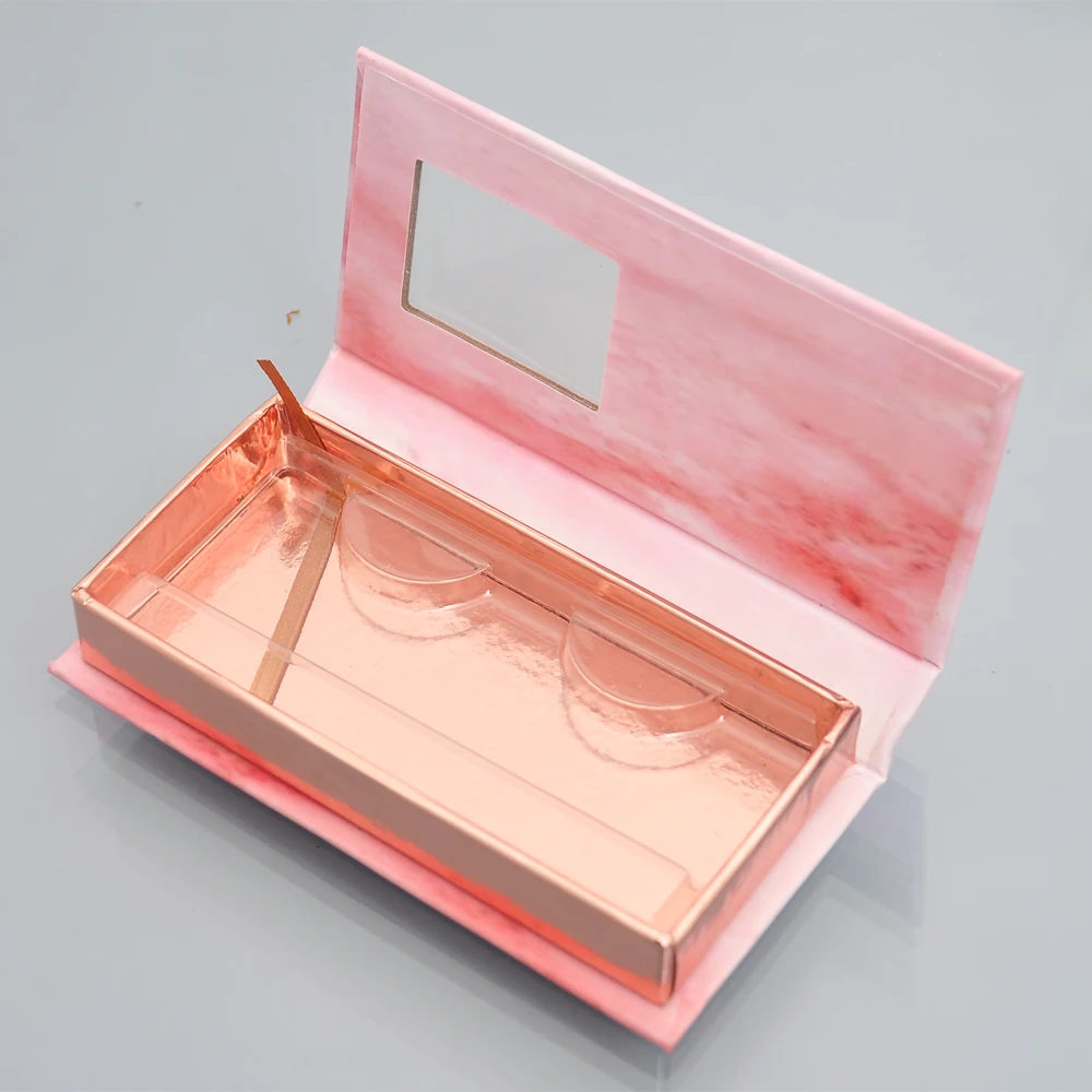 Оптовая продажа 100 искусственных ресниц лотки для 25 мм норковых пластиковая