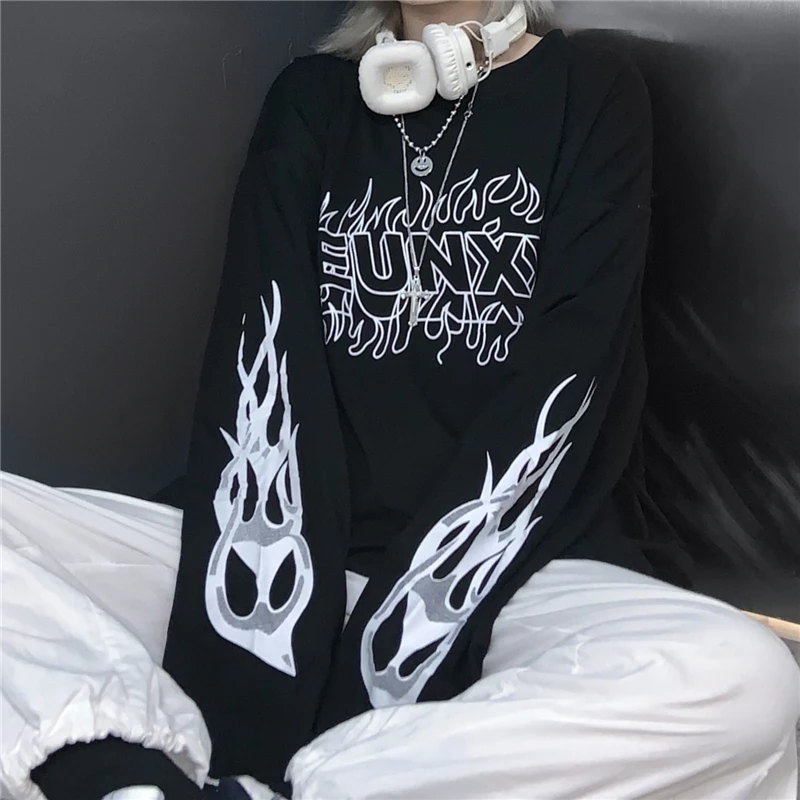 Женские футболки топы японский Kawaii женская футболка Ulzzang Bf с буквенным принтом