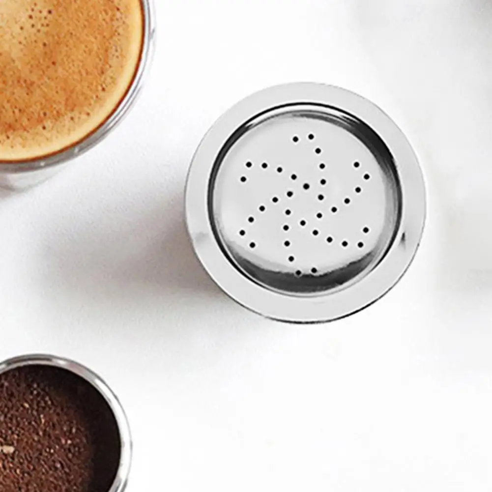 

Coffee Capsule Household Anti-rust Stainless Steel Reusable Refillable Pod Filter for Home