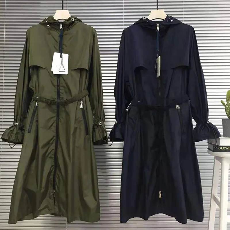 Свободная Солнцезащитная одежда ветровка с длинным рукавом женская новинка 2021