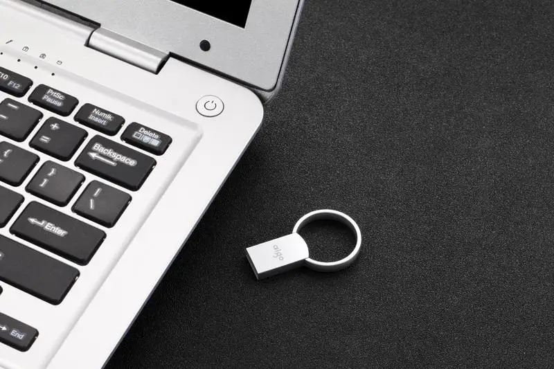 Aigo mini metal pendrive waterproof usb flash drive 32GB memoria dustproof stick pocket size pen keyring genie | Компьютеры и офис