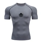 Майка мужская, Спортивная, Рашгард, для джиу-джитсу, фитнеса, бега, пробежек, бокса