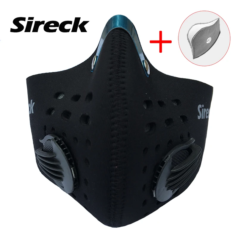 Защитные фильтры для велосипедного велосипеда Sireck маска от пыли PM2.5 Углеродный