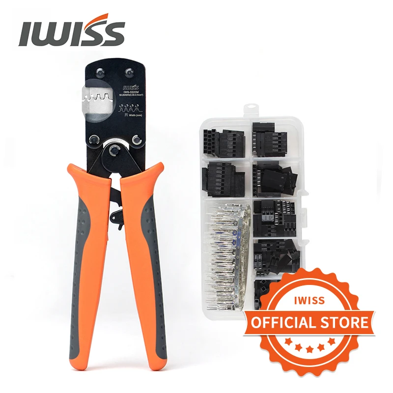 IWISS IWS 3220 плоскогубцы 310 шт. Dupont клеммный комплект микро соединители контакты