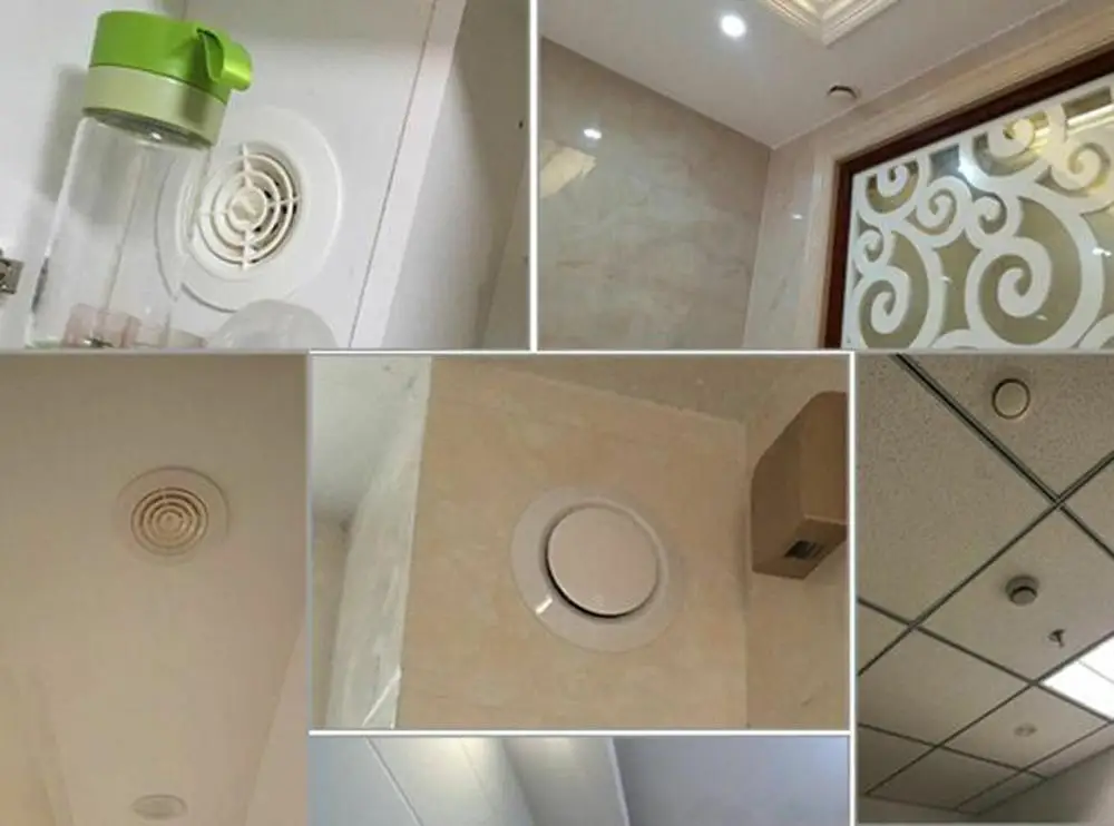 Регулируемый потолочный вытяжной клапан круглый диффузор вентиляционная