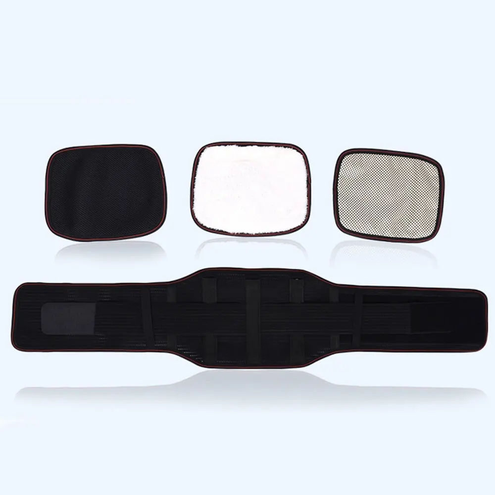 Массажер Поясничный 3 в 1 для мужчин и женщин регулируемый пояс поддержки