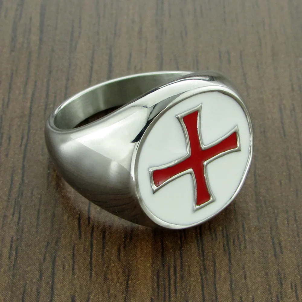 Бесплатная доставка Средневековый перстень Ретро Винтаж 316 Нержавеющая сталь