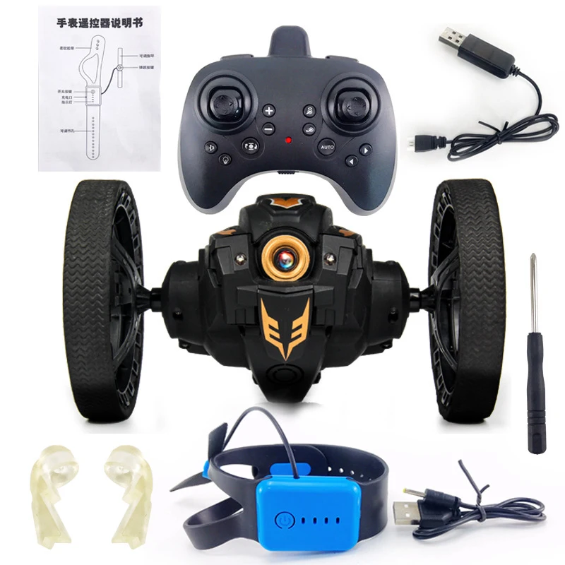 

2.4GHz RC Car 5.0mp Camera Bounce Vehicle Radio Control Stunt Drift Gesture Induction Off Road WIFI Electric For Kids Toys Boys