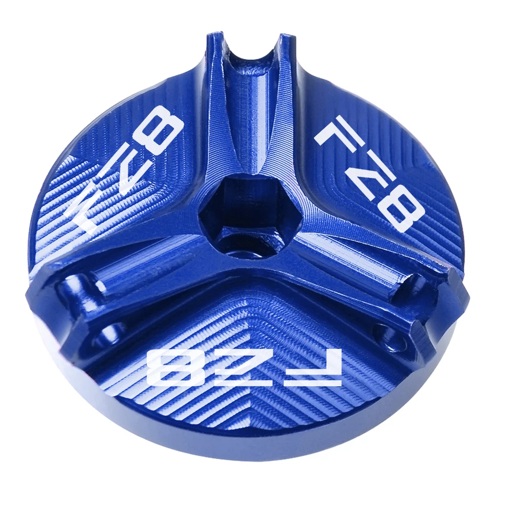 

For Yamaha FZ8 FZ 8 FZ-8 2011 2012 2013 Motorcycle accessories CNC Aluminum Engine Oil Filter Cup Plug Cover Screw motor FZ8 FZ