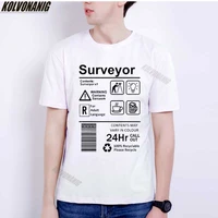 surveyor funny graphic t shirts fashion short sleeve o neck hip hop surveying birthday gift unisex t shirt harajuku shirt tops