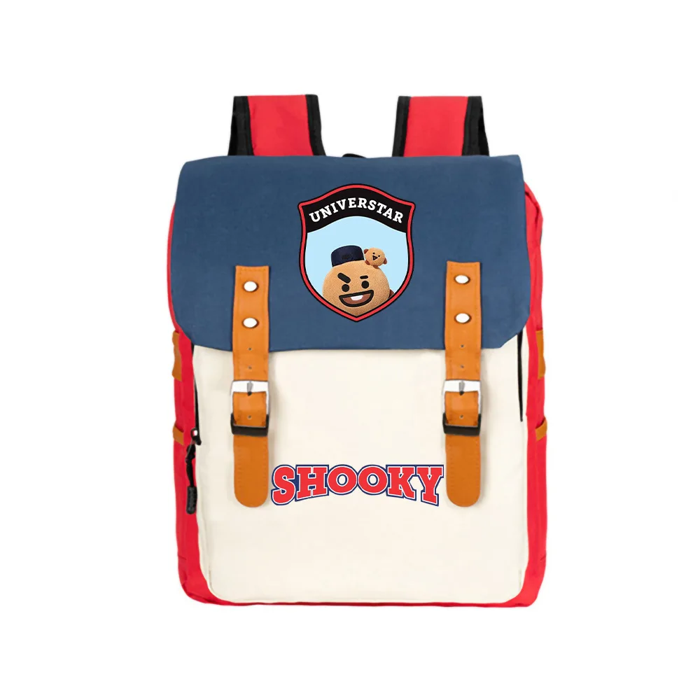 

Kpop Bangtan Boys Flip Backpack Fashion SchoolBag Leisure Outdoor Canvas Waterproof backpacks for women mochila para hombre