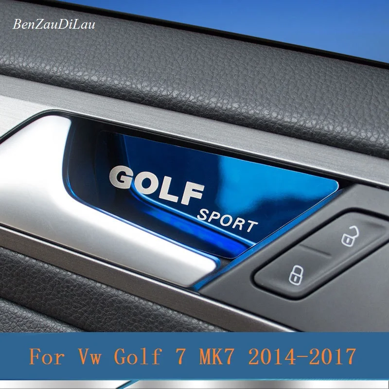 4 шт./компл. автомобиля Внутренний дверной ручки чаши Крышка Стикеры украшение