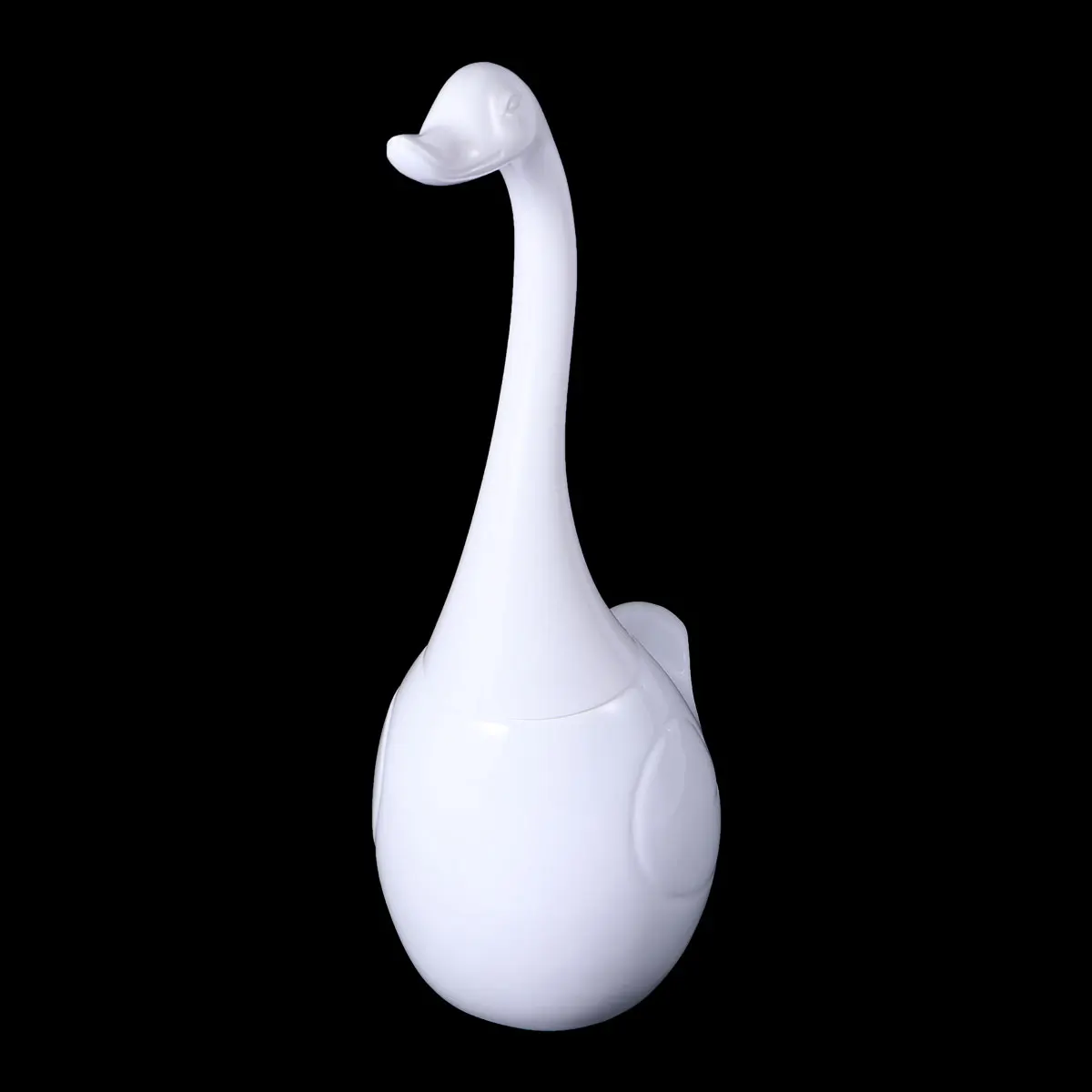 Набор кистей для унитаза компактный современный мультяшный дизайн лебедя щеток