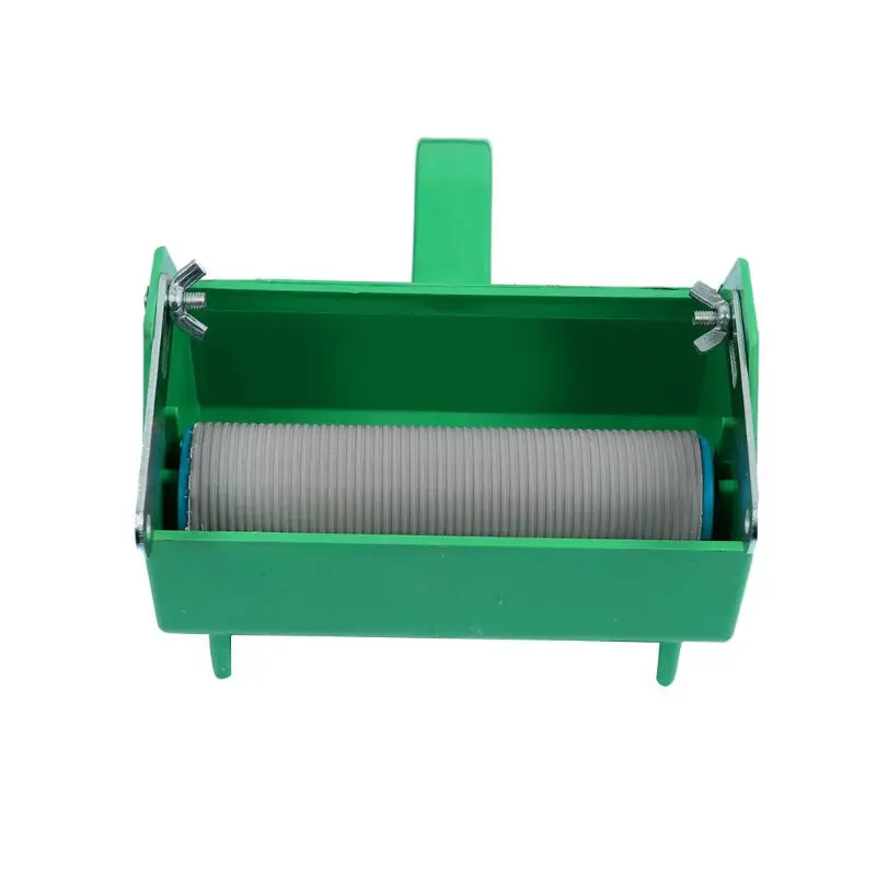 

5" Patterned Paint Roller Decorative Texture Roller with Single Color Painting Machine,5inch Embossed Plastic Handle