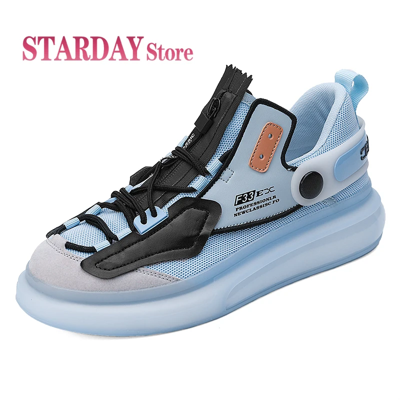 

Comfortable Mesh Men's Casual Shoes Breathable Mens Sneakers Male Skateboard Shoes Flats Men Walking Shoes Zapatillas De Hombre