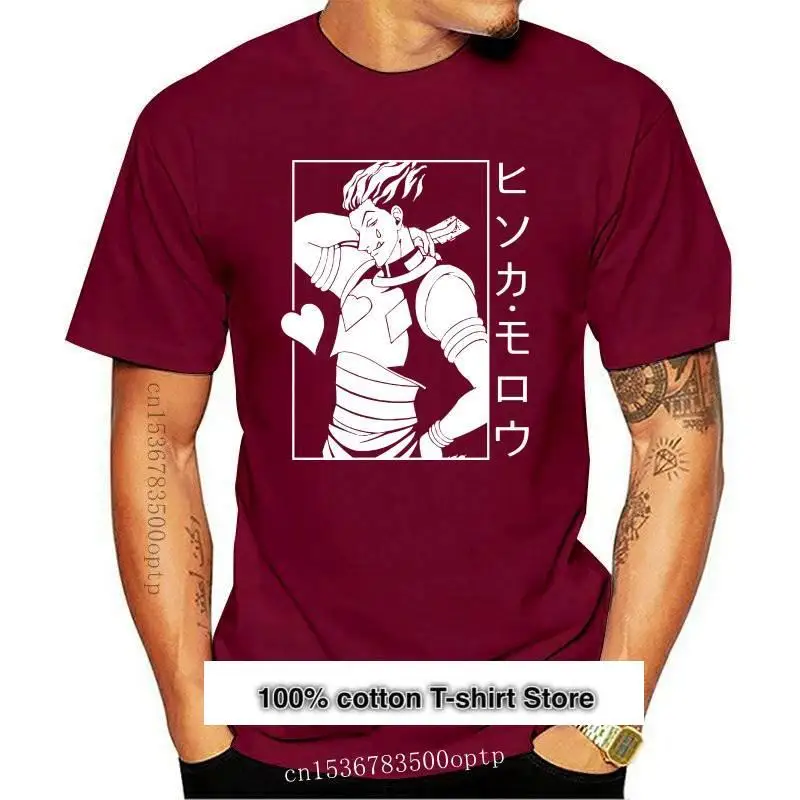 

Camiseta de Manga corta de Hunter X Hunter Hisoka Gon Killua HXH, Unisex, informal, alta calidad, Anime, nueva