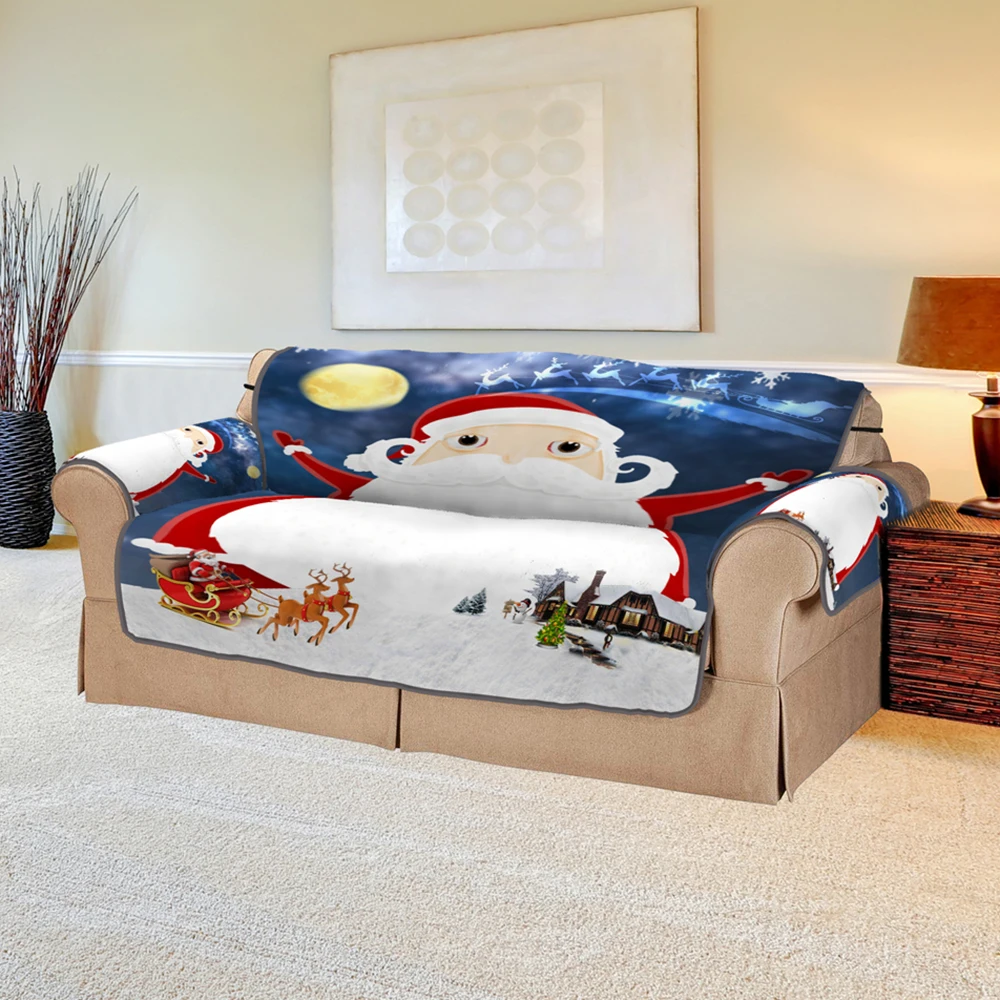

Santa Claus Moonlight OK double seat Hot sofa cushion cover
