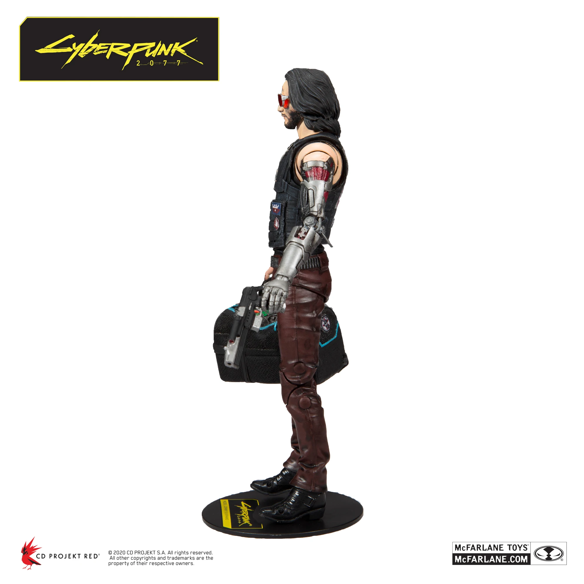 Bandai Cyberpunks 2077 игровые фигурки Джонни Экшн модели кукол с изображением персонажей