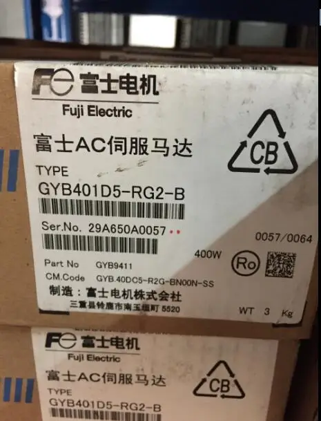 

Servo motor GYB751D5- RG2-B , new within box ,12 months warranty