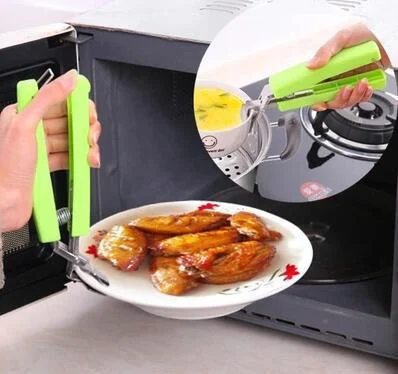 

Устройство для подъема чаши с защитой от ожогов, прибор из нержавеющей стали для захвата тарелок, Кухонных Приспособлений для кастрюли