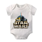 Комбинезон детский в стиле Звездные войны, боди с круглым вырезом, в стиле Харадзюку, весна-лето