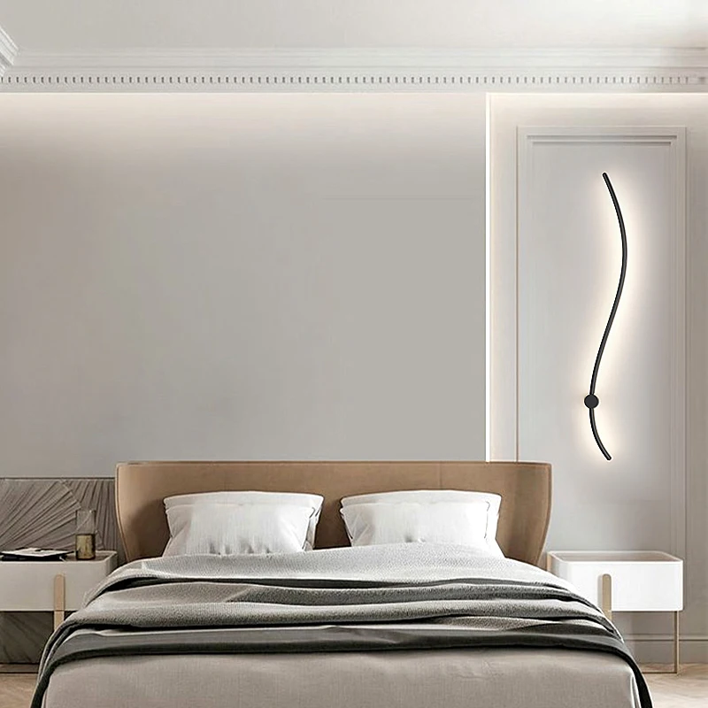 

Modern wall lights bedroom bedside led wall lamp living room background wall lamp decoration aisle corridor lamps wall lighting