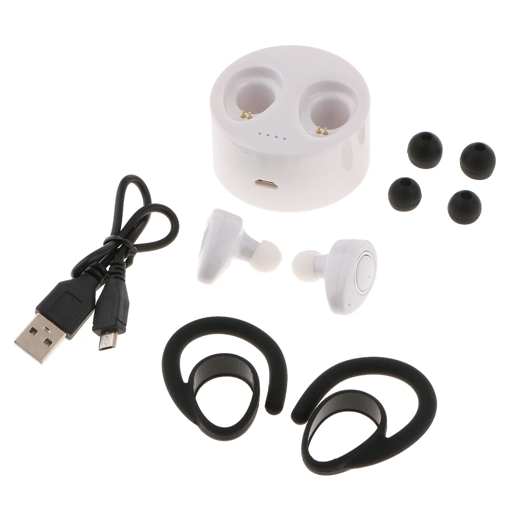 Беспроводные TWS Мини Bluetooth Близнецы стерео наушники в ухо гарнитура мини