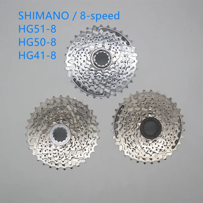 SHIMANO CS велосипедный HG51-8 HG41-8 кассета свободного хода горный маховик MTB 8-скоростная