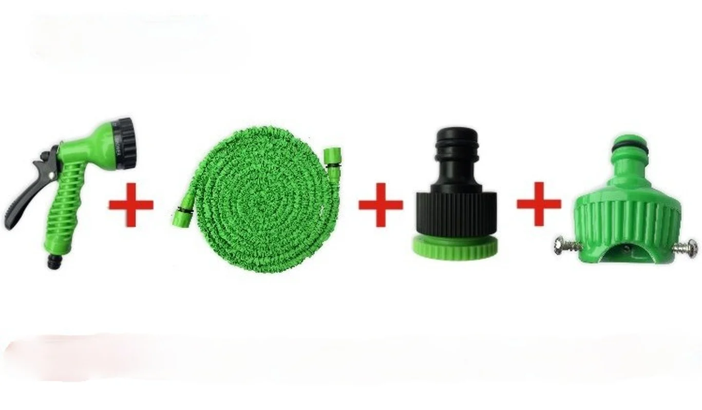 

25ft/50ft/75ft Expandable Flexible Garden Hose Car Washing Gardening Hose with 7 Function Nozzle Garden Washing Hose Sprayer