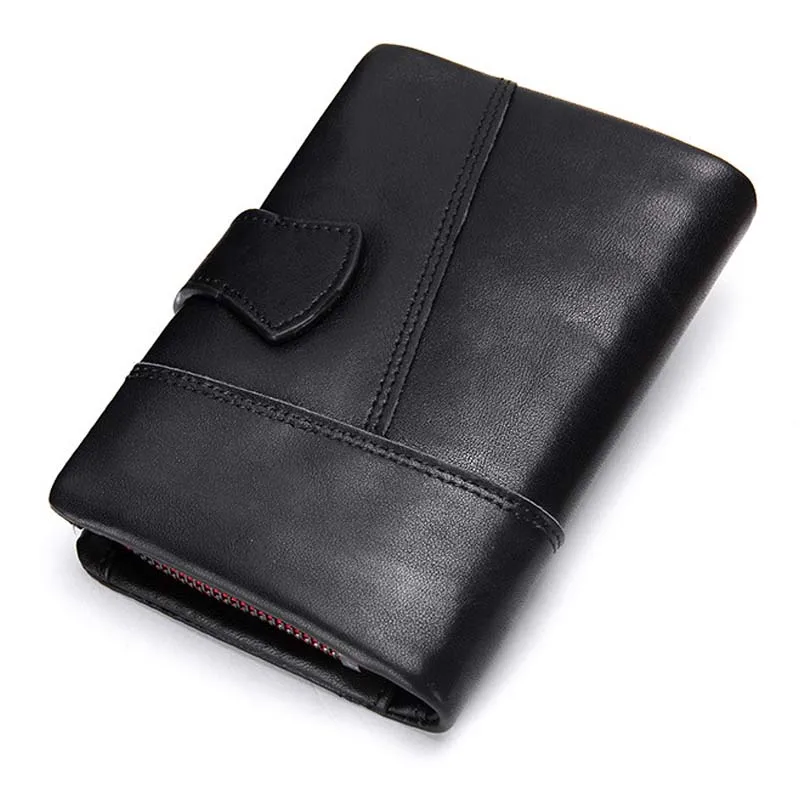 Новинка мужской кошелек из натуральной кожи маленький мужские кошельки для