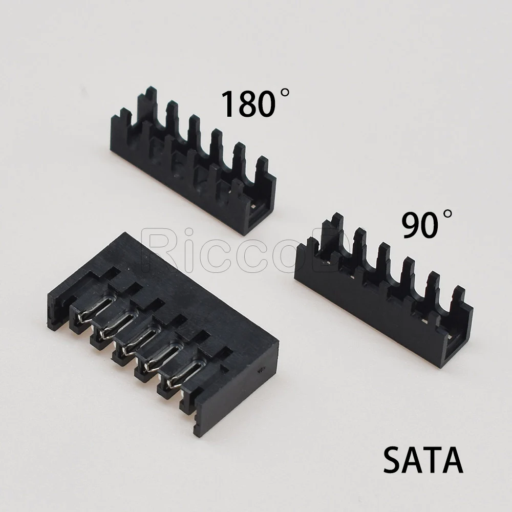 Черные разъемы питания SATA 15Pin ATA RTD (папа) с колпачком 20 комплектов | Обустройство