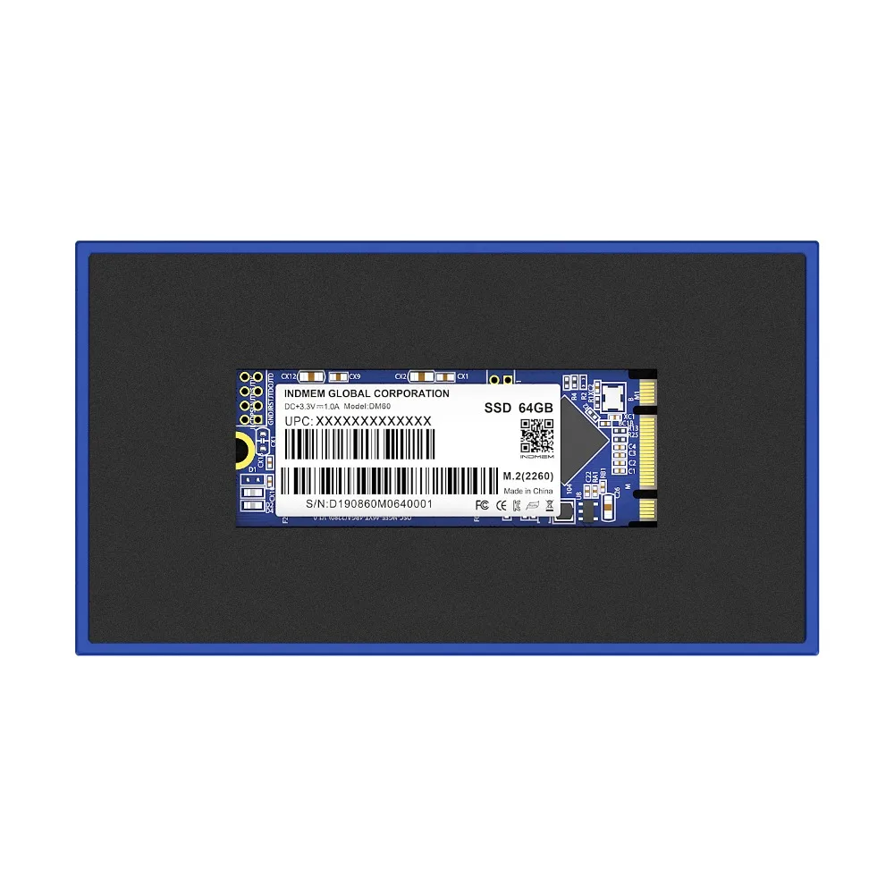 INDMEM MLC SSD M2 2260 SSD 256 ГБ/128 ГБ/64 ГБ M.2 2260 SSD M.2 твердотельный накопитель MLC Sata HD внутренний SSD 120 ГБ 240 ГБ жесткий диск