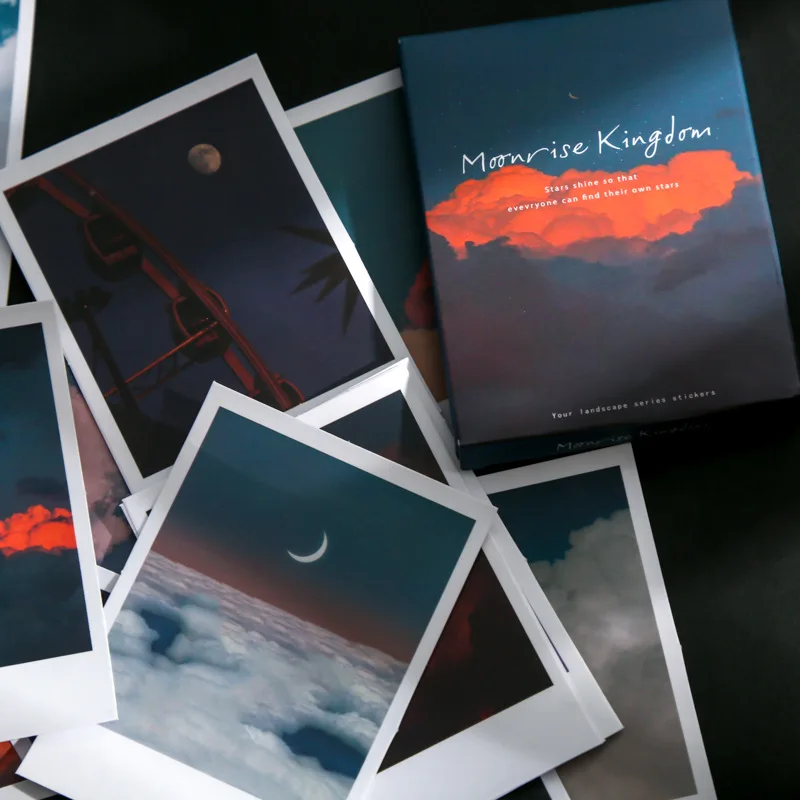 30 шт./кор. ваша серия альбомов Lomo бумажная открытка в стиле Ins наклейка на Луну