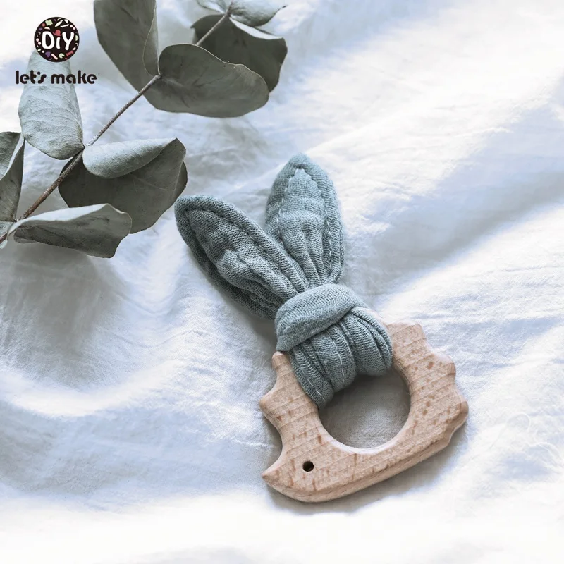 10 шт. деревянные Прорезыватели-грызунки из бука | Мать и ребенок