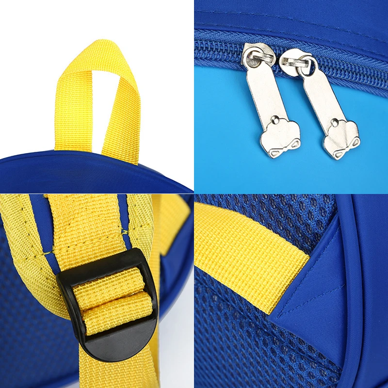 Детский рюкзак с мультяшным цыпленком для малышей Водонепроницаемая мини 3D