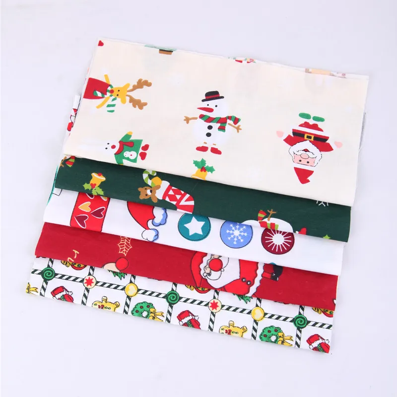 10 шт. декоративная хлопчатобумажная ткань 25 х25 см | Дом и сад