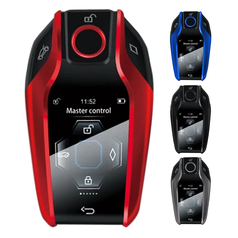 

Car Universal Smart Remote Control Key LCD Display for Keyless Smart Key Car BMW- Benz - Jeep Hyundai Ford