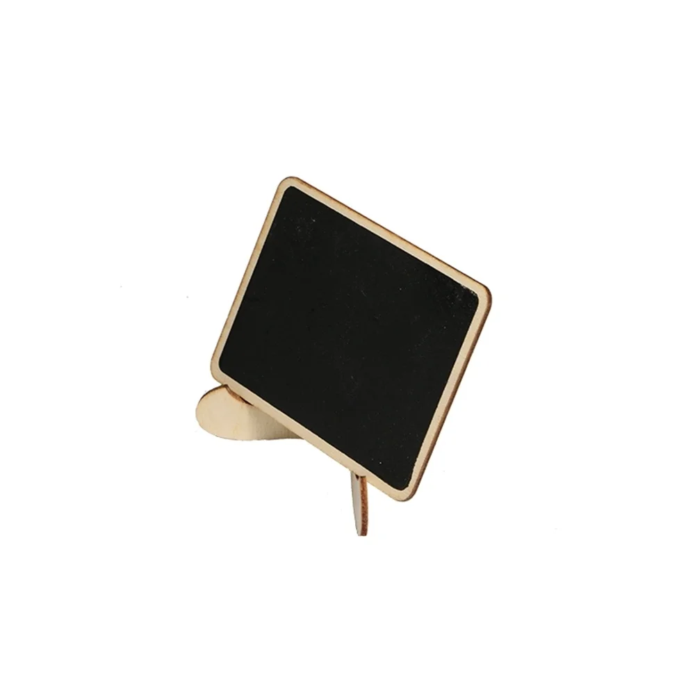 10 шт. Diy собранная мини-доска деревянная фотодоска черная доска этикетки для