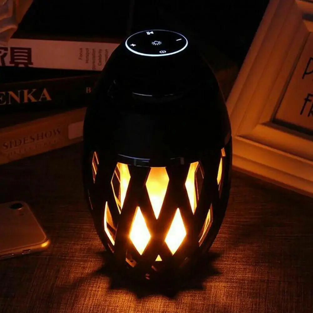 

Flame Speaker Torch Atmosphere Outdoor Speaker Hd Audio Led With Flashing Wireless Speaker Bluetooth Portable Waterproof Z1M3