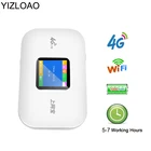 Беспроводнойпортативныйкарманный мини-роутер YIZLOAO, 4G, Wi-Fi, 3G, 4G, Lte, с Sim-картой