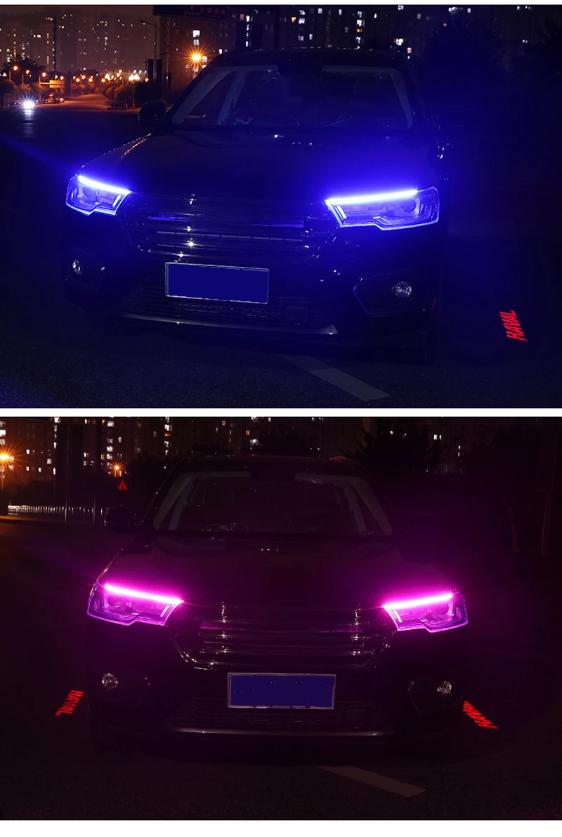 

2pcs Car Led DRL For Ford Fusion 2007 2008 2009 2010 2011 Led Strip Daytime Running Lights Dynamic Turn Signal Lamp