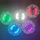 Светящиеся подсвечники для бутылок, 151052 шт., светодиодные наклейки, супер яркая лампа для рождества, свадьбы, домашвечерние, вазы, чашки для напитков, Декор