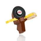 Коричневого цвета для принтера этикеток MOTEX E101 с 9 строками, ручная машинка для печати этикеток сделай сам, устройство для Тиснения Этикеток dymo