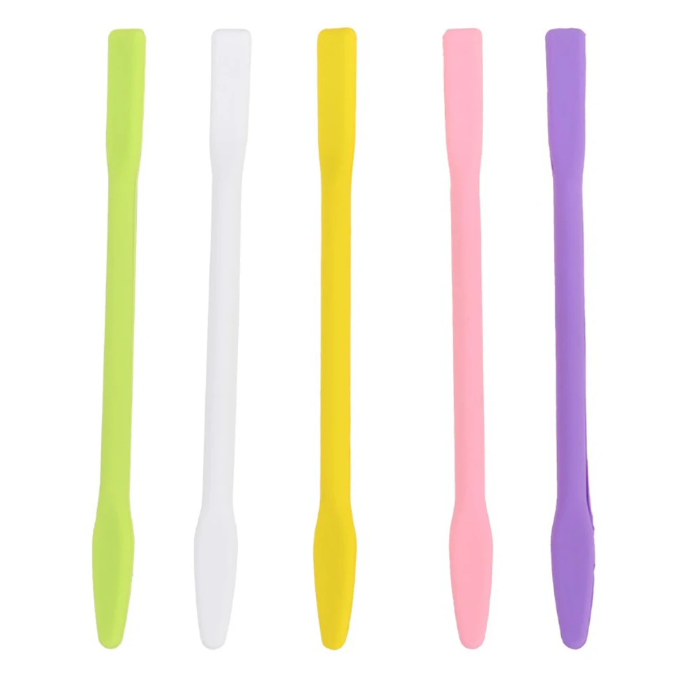 

Silicone Stir Sticks Resin Mix Sticks Facial Make Up Stirring Rods For Mixing Resin Liquid Paint Epoxy Diy Crafts 2021