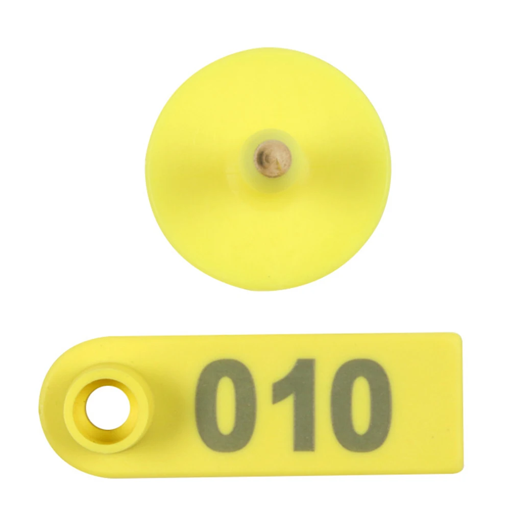 001-100 Cow Label Identification Goat Marking Anti Loss Cattle Sheep Pigs Ear Tags Counts Number Accessories Livestock Supplies |