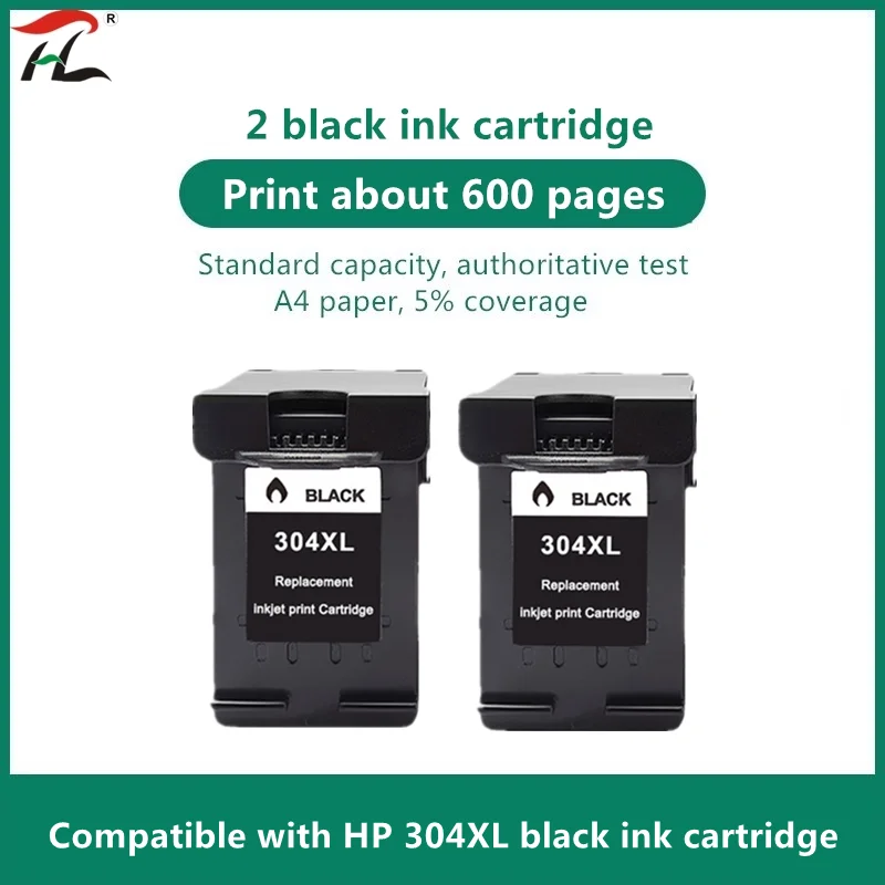 

Yi le cai Ink Cartridge 304XL new version for hp304 hp 304 xl deskjet envy 2620 2630 2632 5030 5020 5032 3720 3730 5010 printer